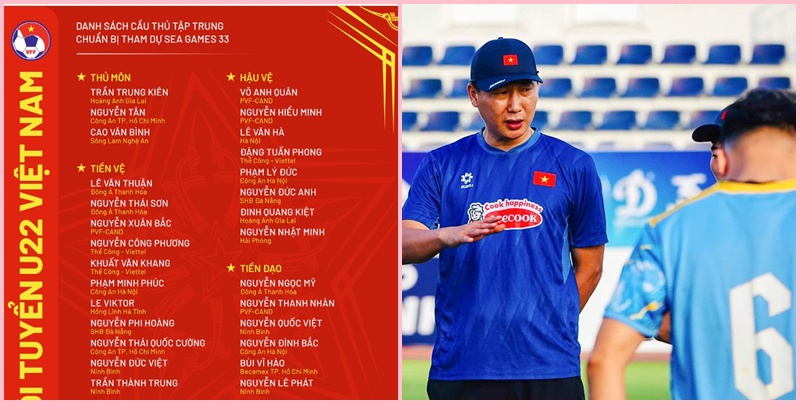 HLV Kim Sang Sik sắp loại 5 cầu thủ U22 Việt Nam