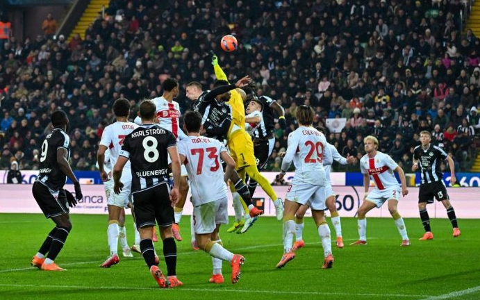 Udinese vs Genoa (00:00 – 09/12) | Xem lại trận đấu