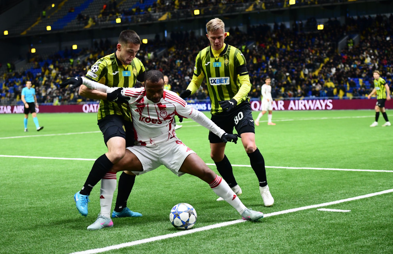 FC Kairat vs Olympiakos (22:30 – 09/12) | Xem lại trận đấu