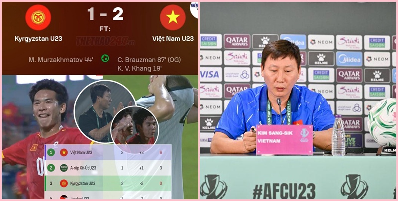 HLV Kim Sang Sik tuyên bố không ngại đối thủ nào ở tứ kết